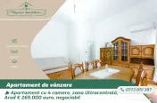 Apartament cu 4 camere si centrală proprie, zona Ultracentr