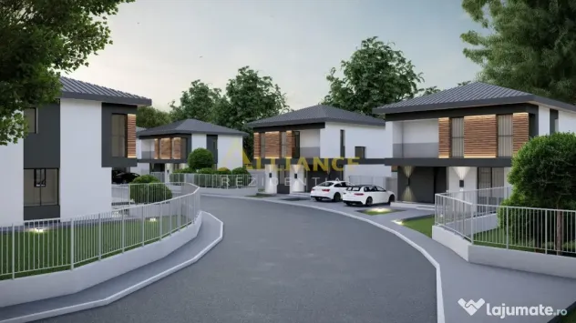 Casa individuala P 1E - 4 camere 2 bai - teren 330mp - 300m