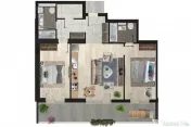 APARTAMENT 3 CAMERE IN COMPLEX CU PREMIU DE ARHITECTURA, PAR 