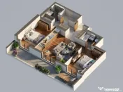 APARTAMENT 3 CAMERE IN COMPLEX CU PREMIU DE ARHITECTURA, PAR 