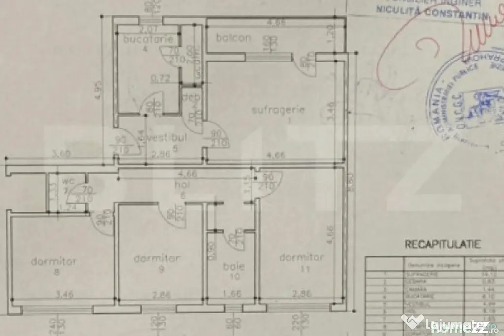 Apartament 4 camere ,decomadat – Zona Vest - Ploiesti (Prahova)