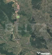 Teren de 9600 mp, la DN în Mihăiești pentru construcții 