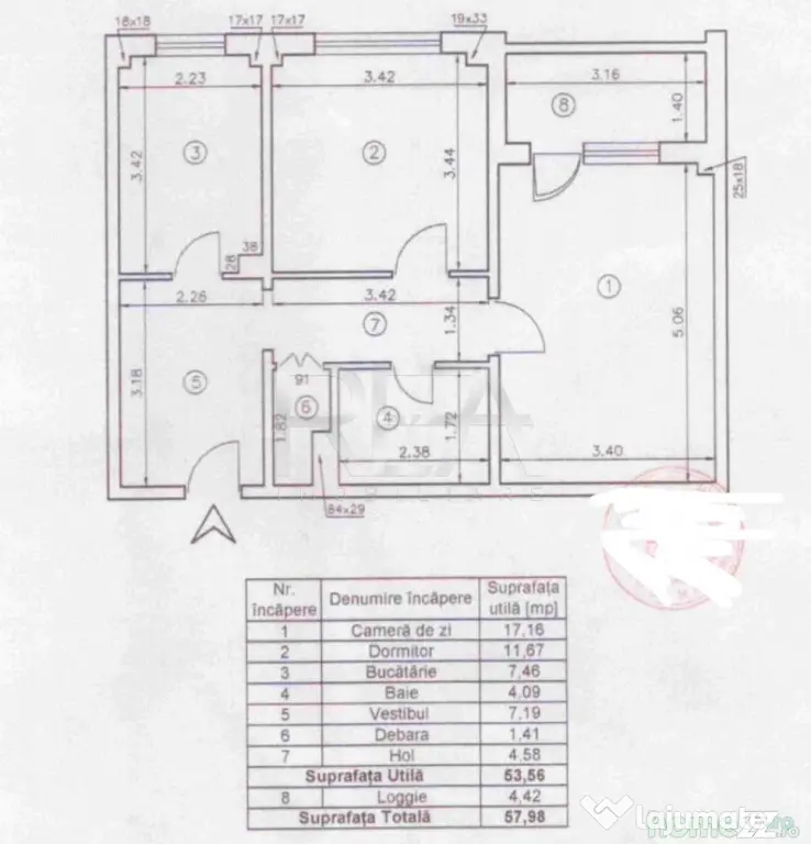 2 Camere- etaj 6/8- Renovat 2026- Panduri/13 septembrie