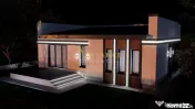 Casa individuala parter - 4 camere 2 bai - teren 309mp 
