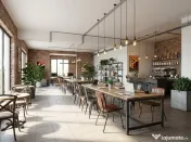 Spatiu Comercial , parter bloc nou construit , zona Nerva Tr 