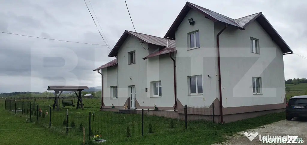 Casă modernă 7 camere, 246 mp, utilata, mobilata, zona Sar