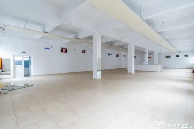 Spatiu industrial/comercial P+1, 3400 mp utili, teren 4000 m