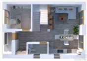 Vila duplex-5cam.-2parc.-curte lib.-125mp/centru Popesti ... 