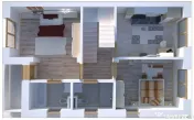 Vila duplex-5cam.-2parc.-curte lib.-125mp/centru Popesti ... 