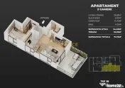Leoreni Apartament 2 Camere 