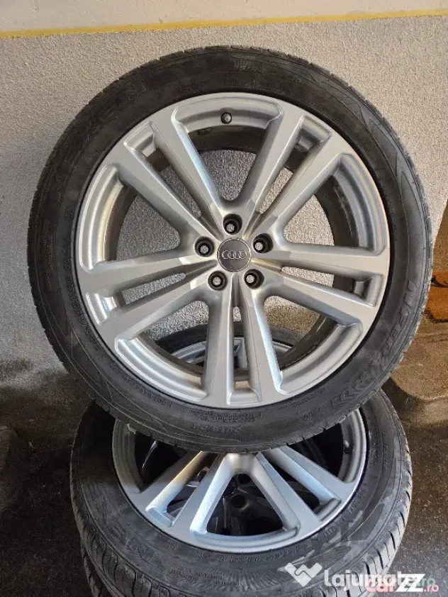 Jante aliaj originale Audi 20" Q5 S-Line anvelope vara Nexen 255/45 R20