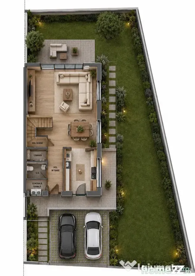 Casa individuala P+2E | 185 mp utili | Curte proprie | Chitila padure