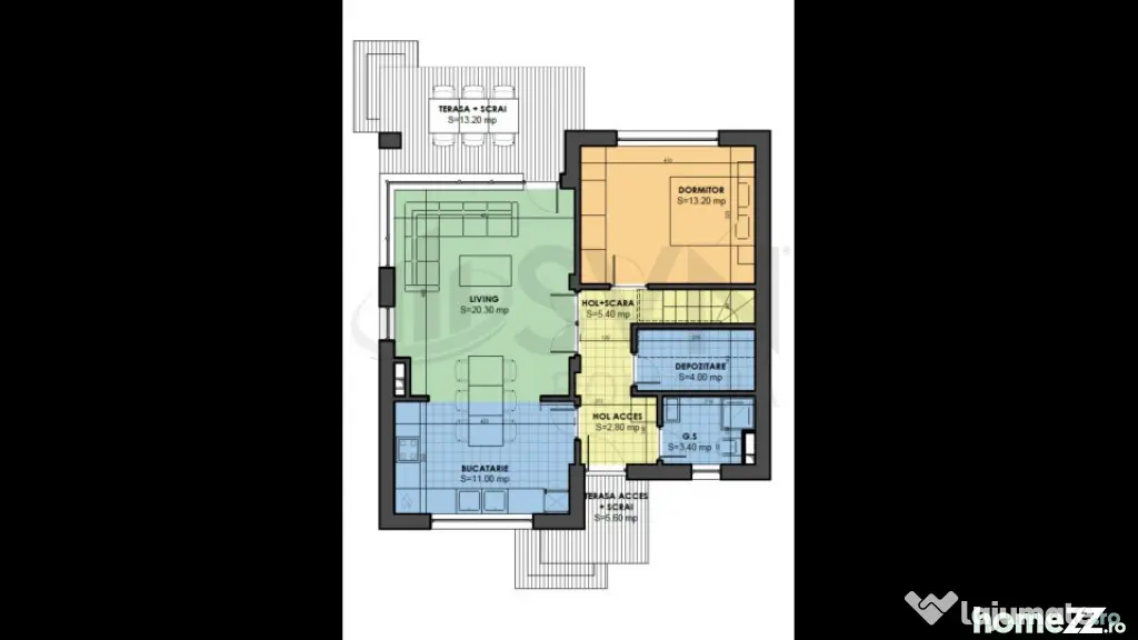 Vila 5 Camere Teren 305 mp Domnesti Ilfov De Vanzare
