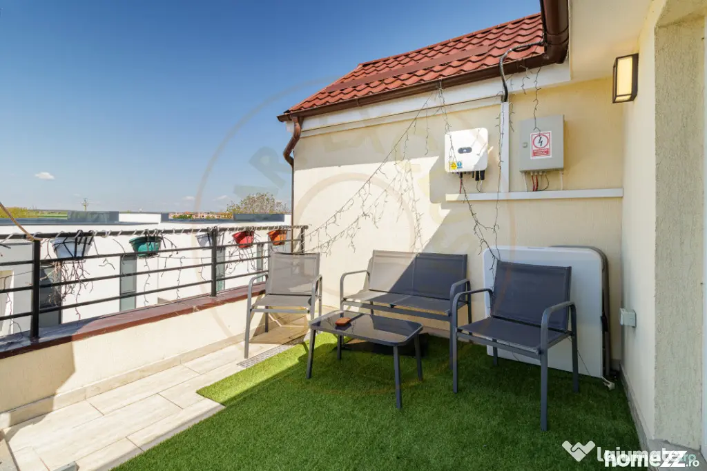 Casa Otopeni 4 camere, terasă extinsă + panouri solare