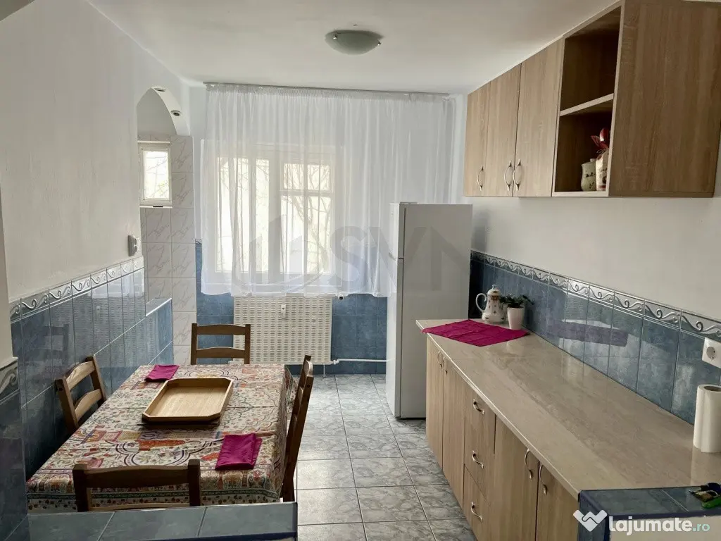 2 camere decomandat mobilat utilat