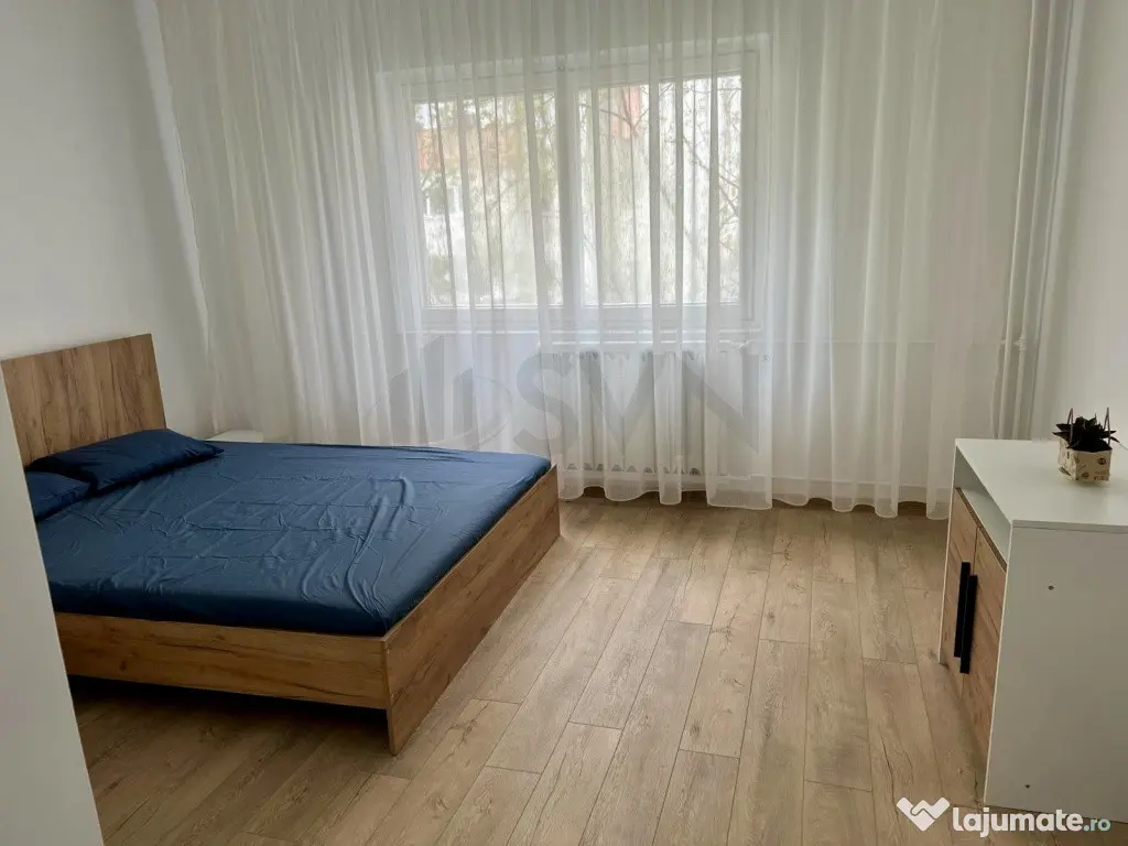 2 camere decomandat mobilat utilat