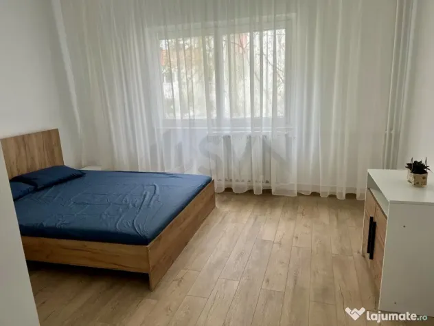 2 camere decomandat mobilat utilat