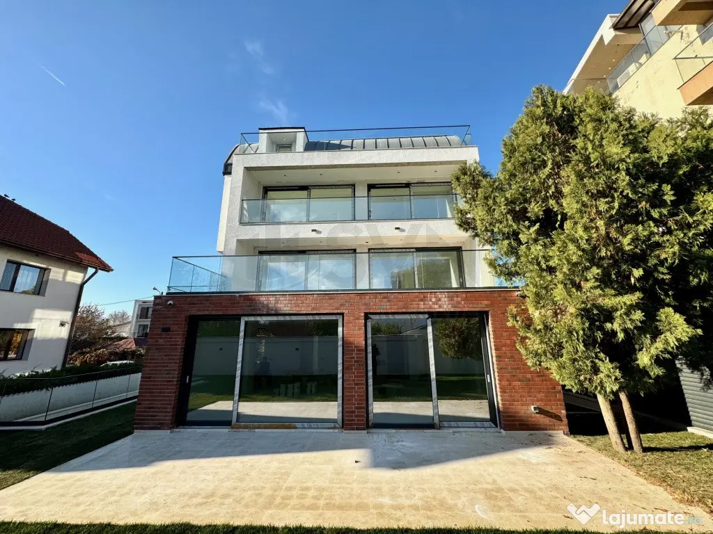 Vila individuala noua 3 nivele Baneasa