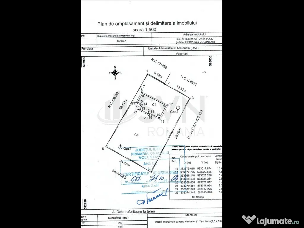 Teren - Voluntari - Matei Millo - Bd Eroilor