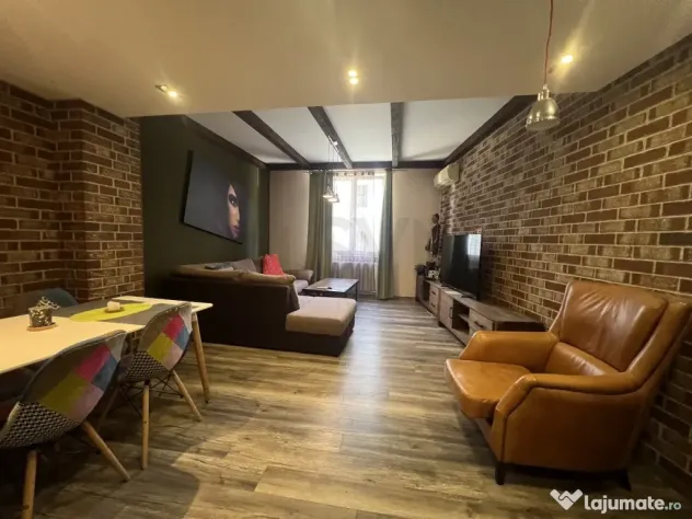 Apartament 2 camere mobilat utilat