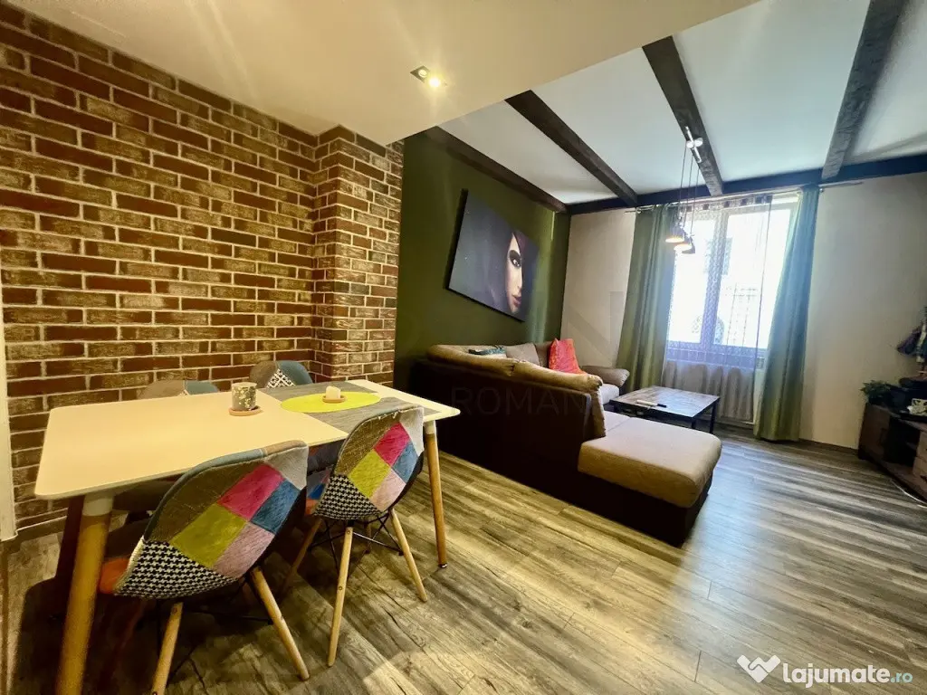 Apartament 2 camere mobilat utilat