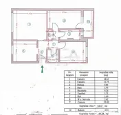 3 Camere-Decomandat-Bloc anvelopat- Etaj 3/4- Rahova 