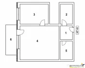 Apartament regim vila, terasa, eficienta termica, parcare, S