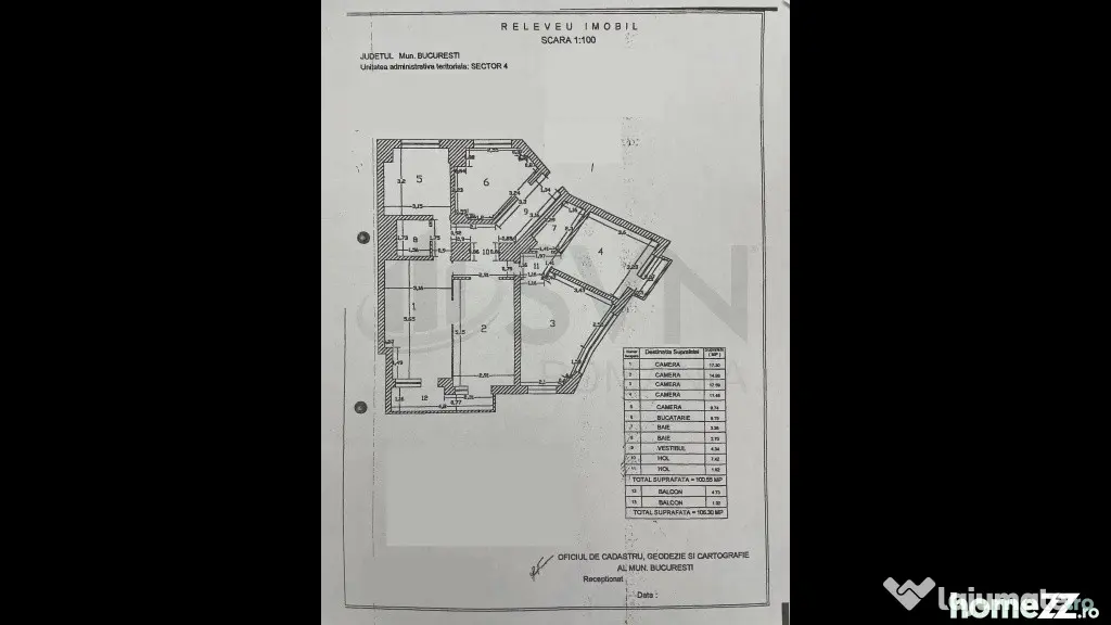 Unirii Fantani - apartament cu 5 camere