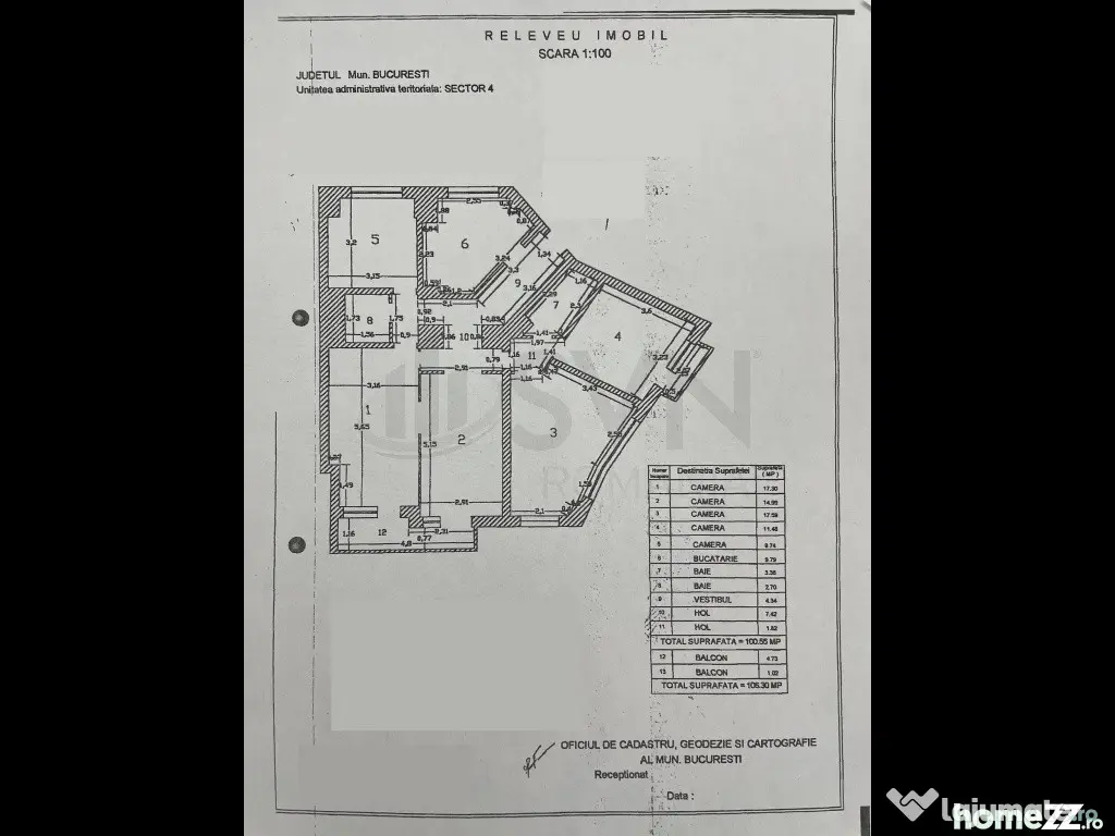 Unirii Fantani - apartament cu 5 camere