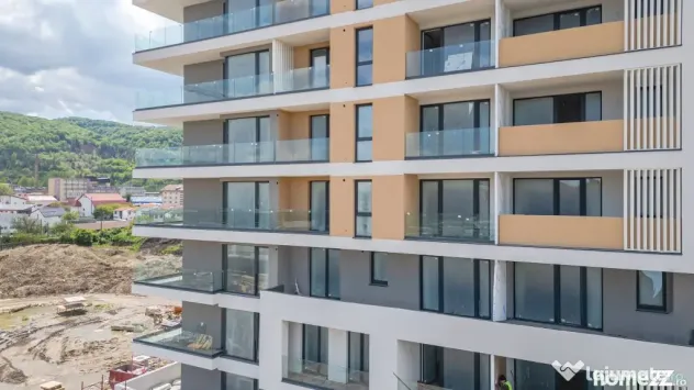 Apartament Studio | 42.52 mp + 11.85 mp Balcon | Sala Pol...