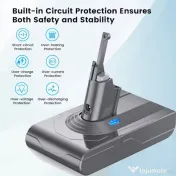 Acumulator 7000 mAh pentru Dyson V8, MOSMAOO 