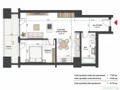 Apartament 2 camere terasa 13 mp Aviatiei 