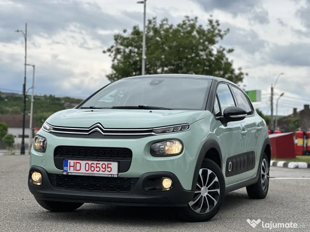 Citroen C3*navigatie*1.5 diesel*panoramic*led*af.2019*factura*euro 6!