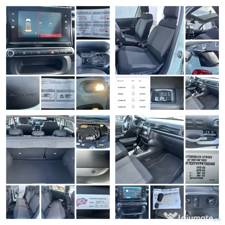 Citroen C3*navigatie*1.5 diesel*panoramic*led*af.2019*factura*euro 6!