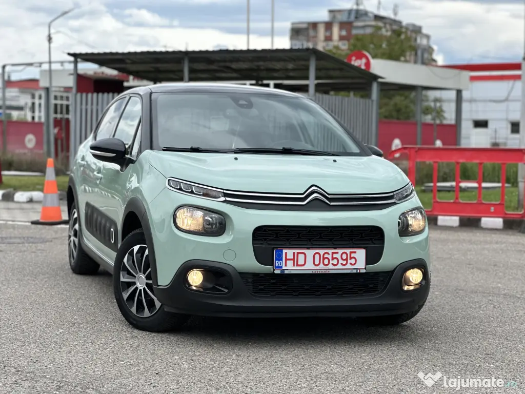 Citroen C3*navigatie*1.5 diesel*panoramic*led*af.2019*factura*euro 6!