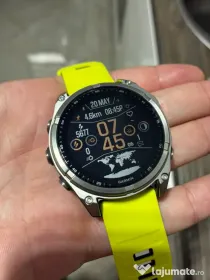 Nou nefolosit Garmin fenix 8 solar saphire factura 2 ani