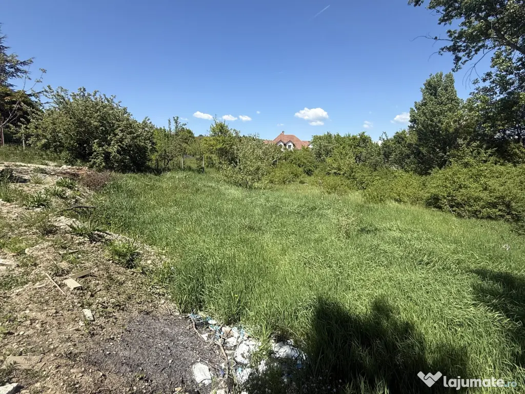 Vând teren zona Deva – loc liniștit, acces bun, utilități aproape, 942mp