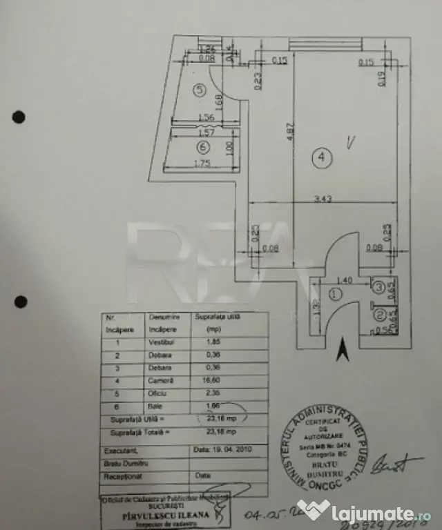 Garsonieră interbelică | Cișmigiu | Centrală proprie