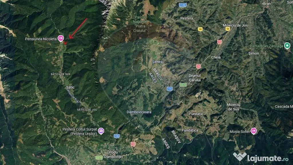 Extravilan + Intravilan | Sătic-Rucăr | Cadru natural |...