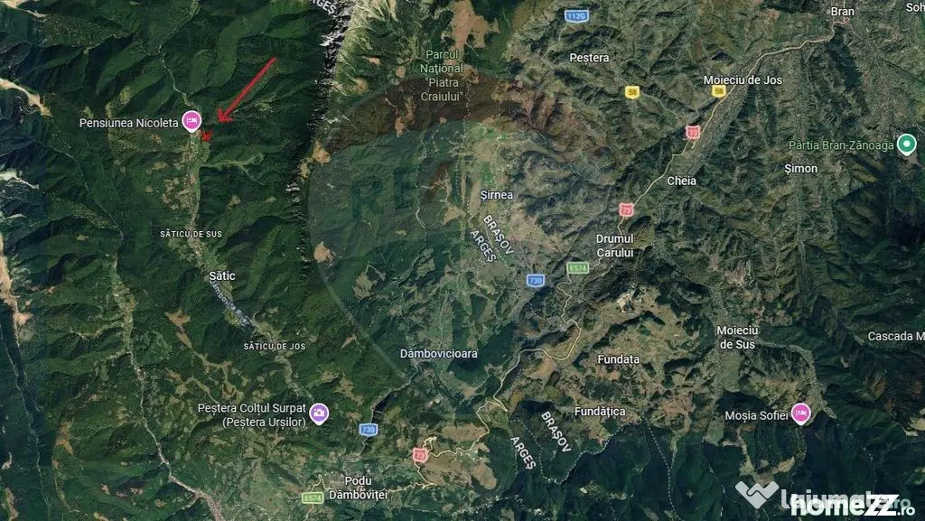 Extravilan + Intravilan | Sătic-Rucăr | Cadru natural |...