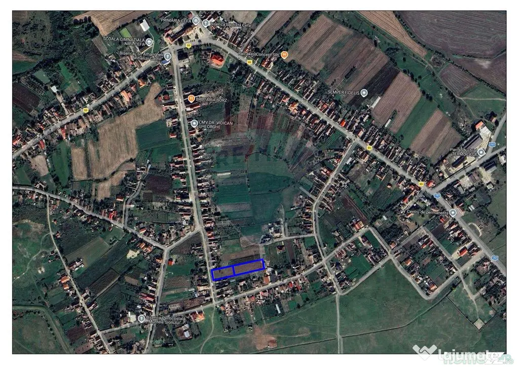 De vânzare teren intravilan, 3,775 mp, Cefa
