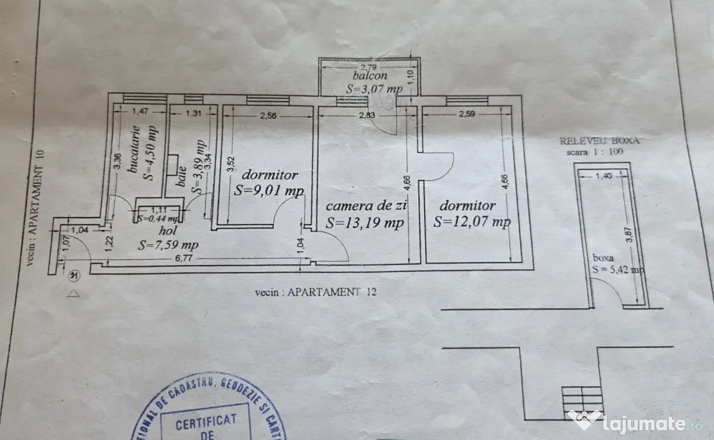 Apartament 3 camere - Tomis 3