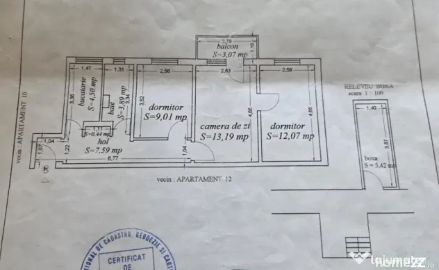 Apartament 3 camere - Tomis 3
