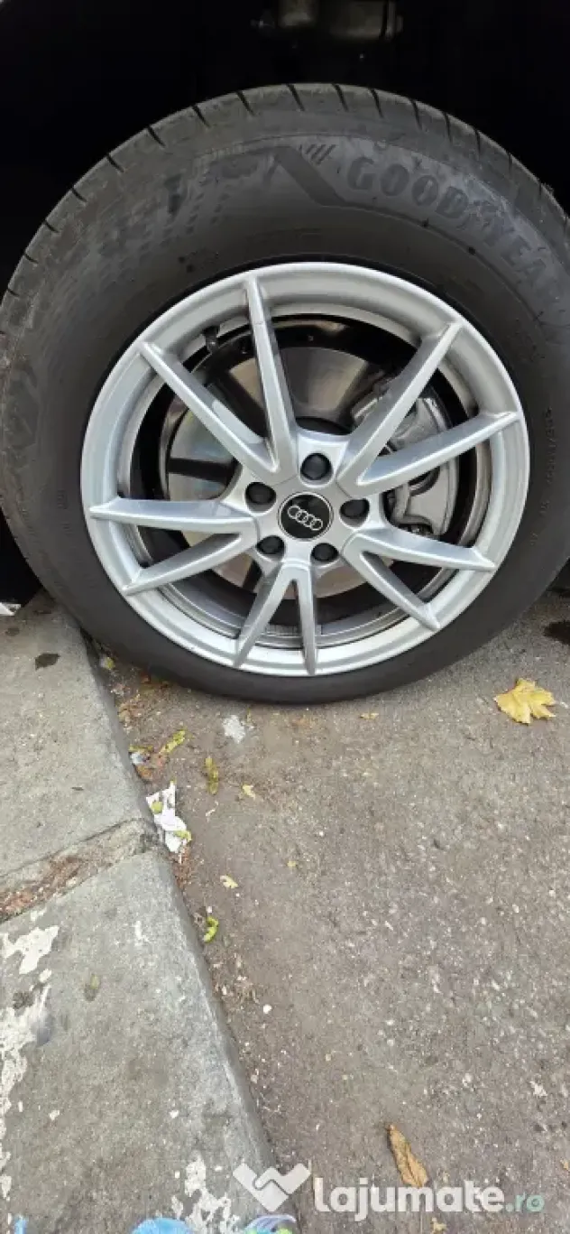 Roti R17 (jante originale audi + anvelope goodyear)