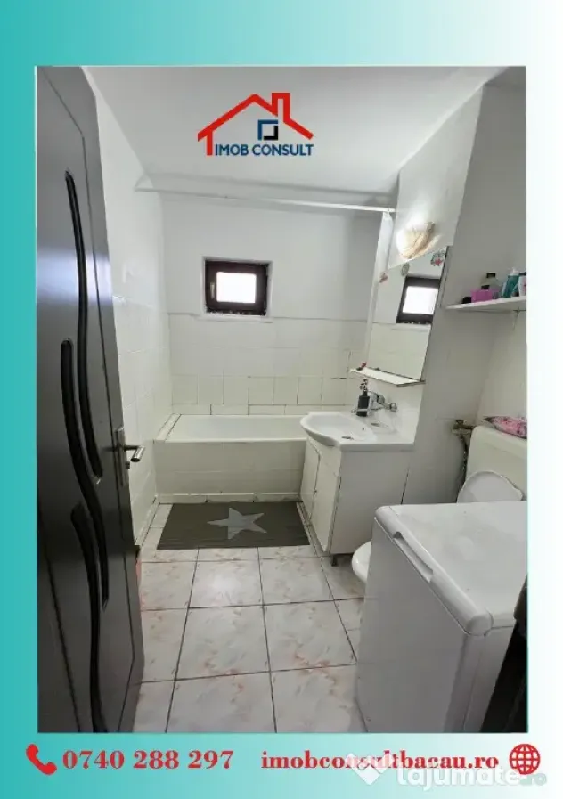 Garsonieră modernă cu balcon, centrală proprie, zona Gării – bloc cu 2