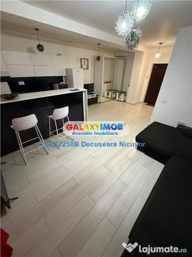 Garsoniera mobilata Militari Residence 49.900 euro