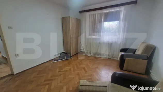 Apartament in bloc tip vila, parter, 50 mp mobilat utilat Sa