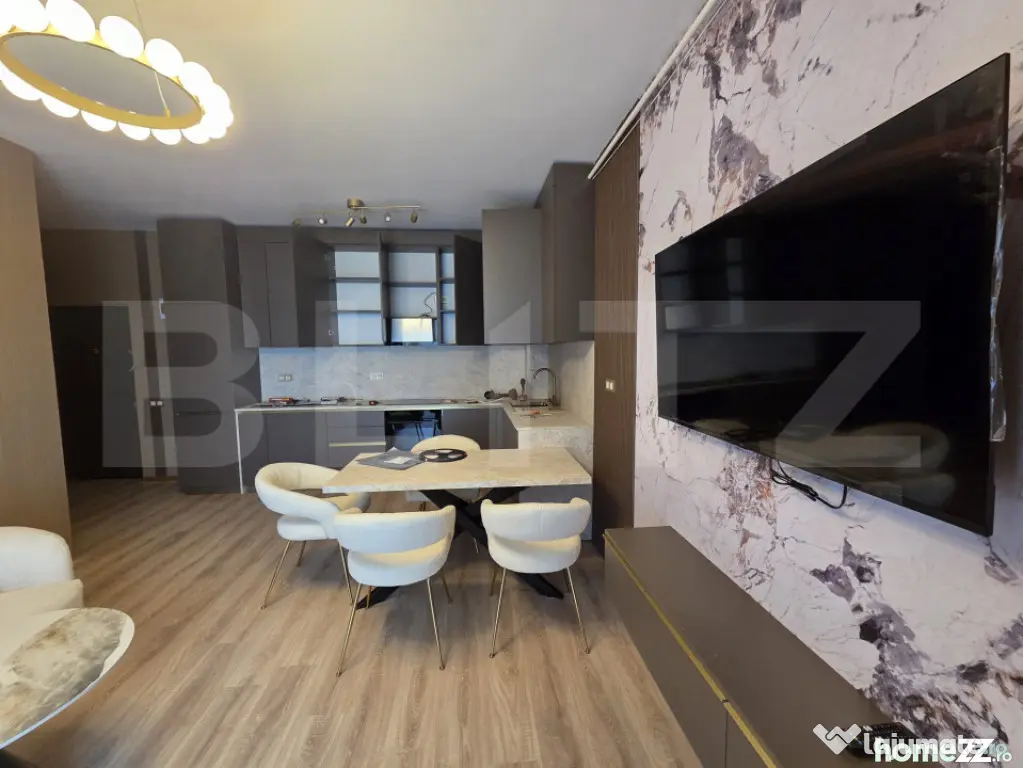 Apartament modern, finisaje premium, garaj, zona Eroilor - Floresti (Cluj)