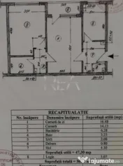 2 camere, 6/10, anvelopat ,51 mp,-Gorjului 