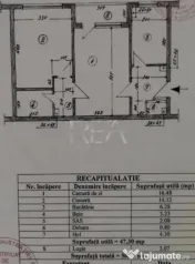 2 camere, 6/10, anvelopat ,51 mp,-Gorjului 